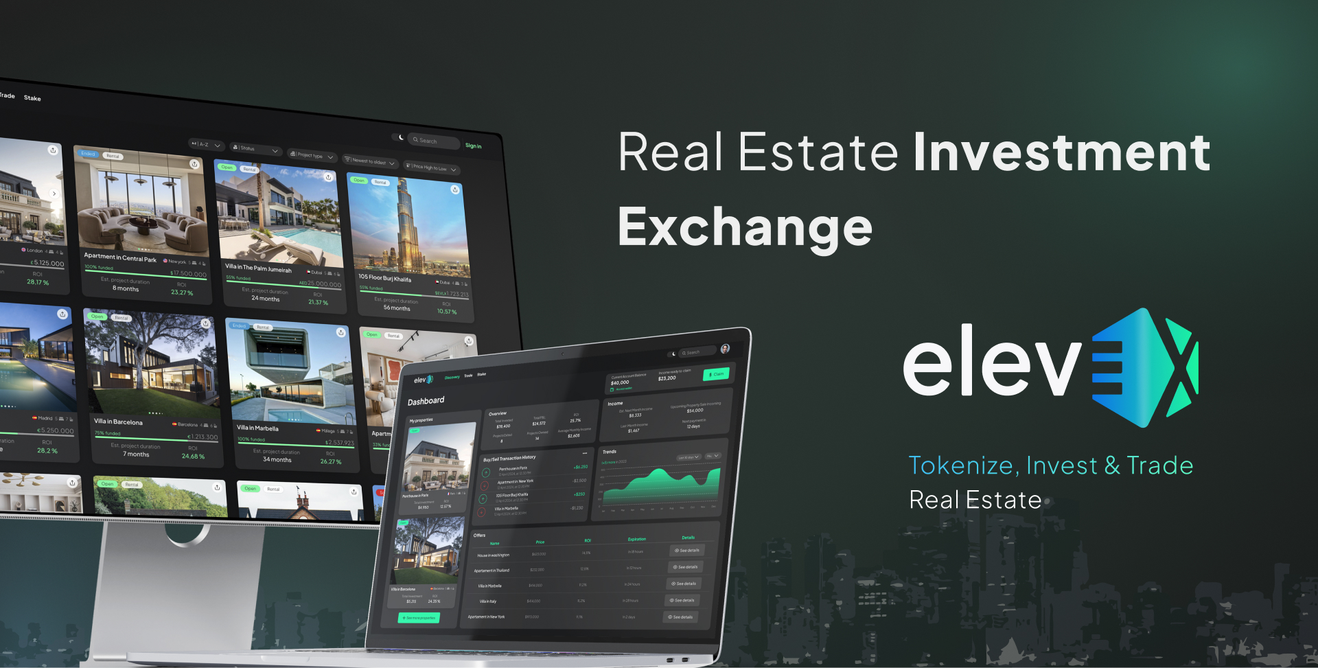 Discovery splash banner for Elevex.ai Discord server