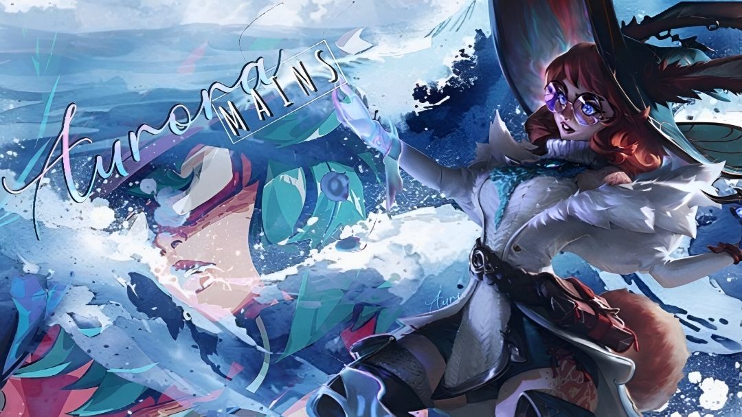 Discovery splash banner for Aurora Mains Discord server