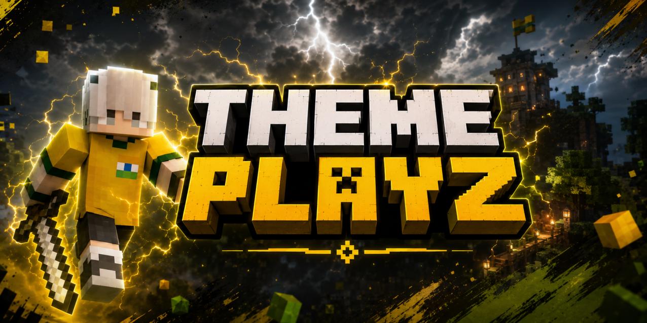 Discovery splash banner for THEME PLAYZ Discord server