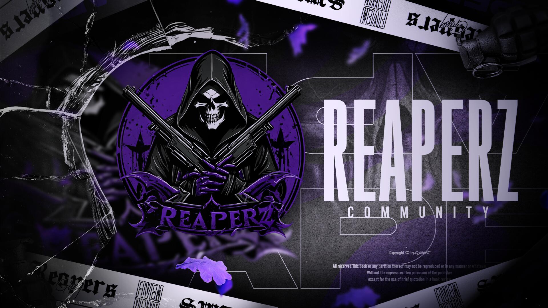 Discovery splash banner for Reaperz© Discord server