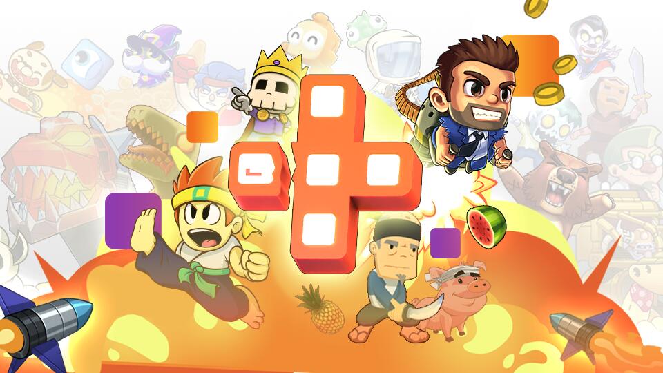 Discovery splash banner for Halfbrick Discord server