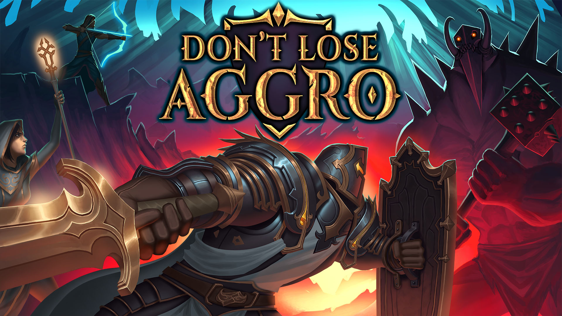 Discovery splash banner for Don't Lose Aggro Discord server