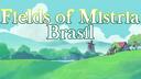 Discovery splash banner for Fields of Mistria Brasil Discord server