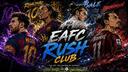 Discovery splash banner for ⚽ EA FC Rush Community (UT, Clubs, The Grounds) Discord server