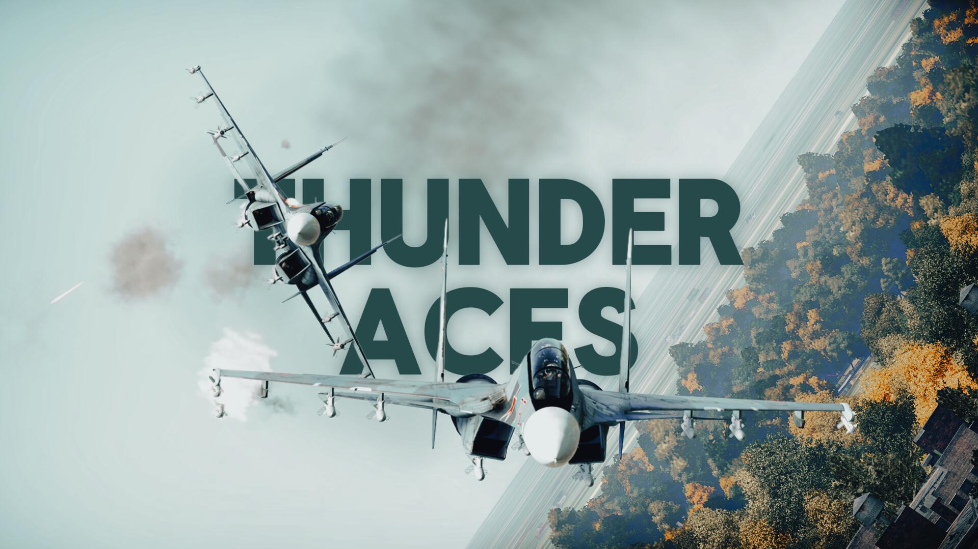 Discovery splash banner for Thunder Aces Discord server