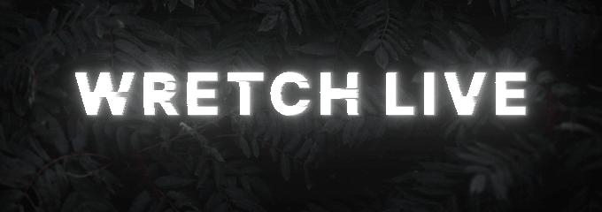 Discovery splash banner for WRETCH LIVE Discord server