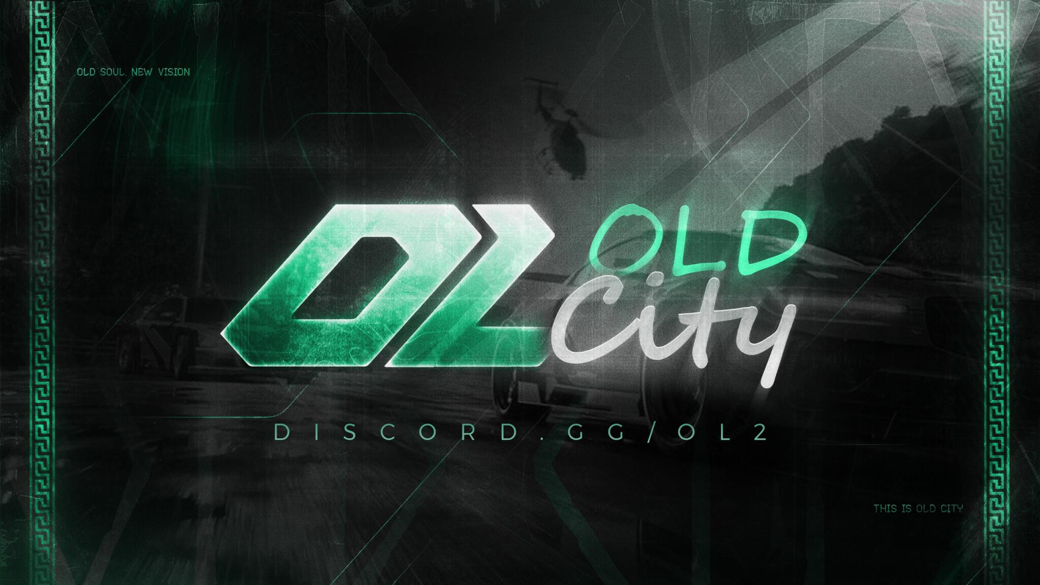 Discovery splash banner for Old City Role Play Discord server