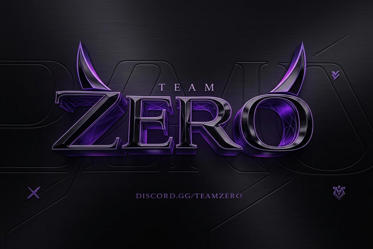 Discovery splash banner for TEAM™ZERO Discord server