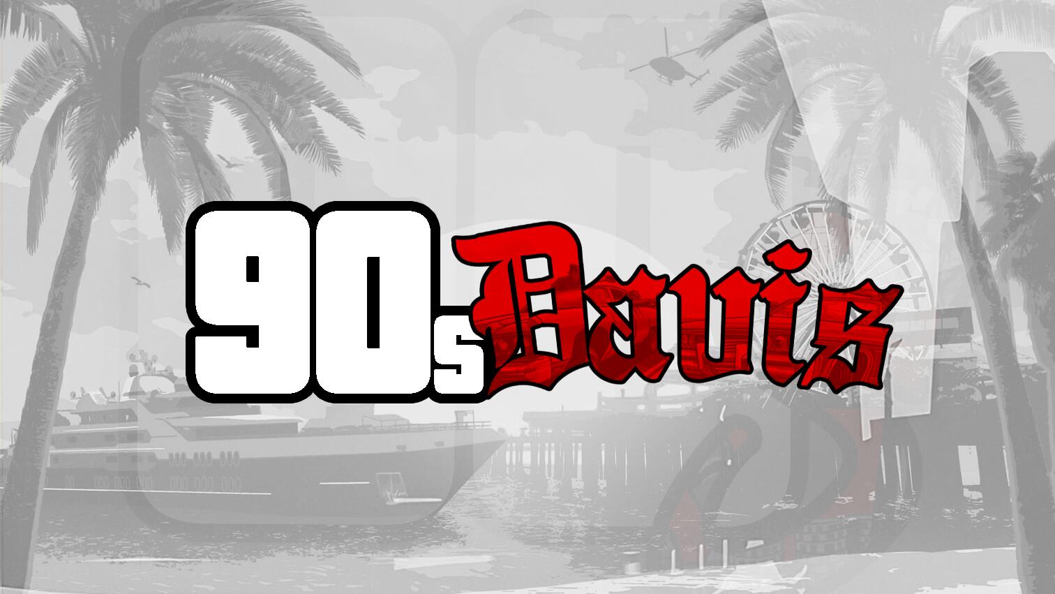 Discovery splash banner for DAVIS 90's AL-ON | 1998 Discord server