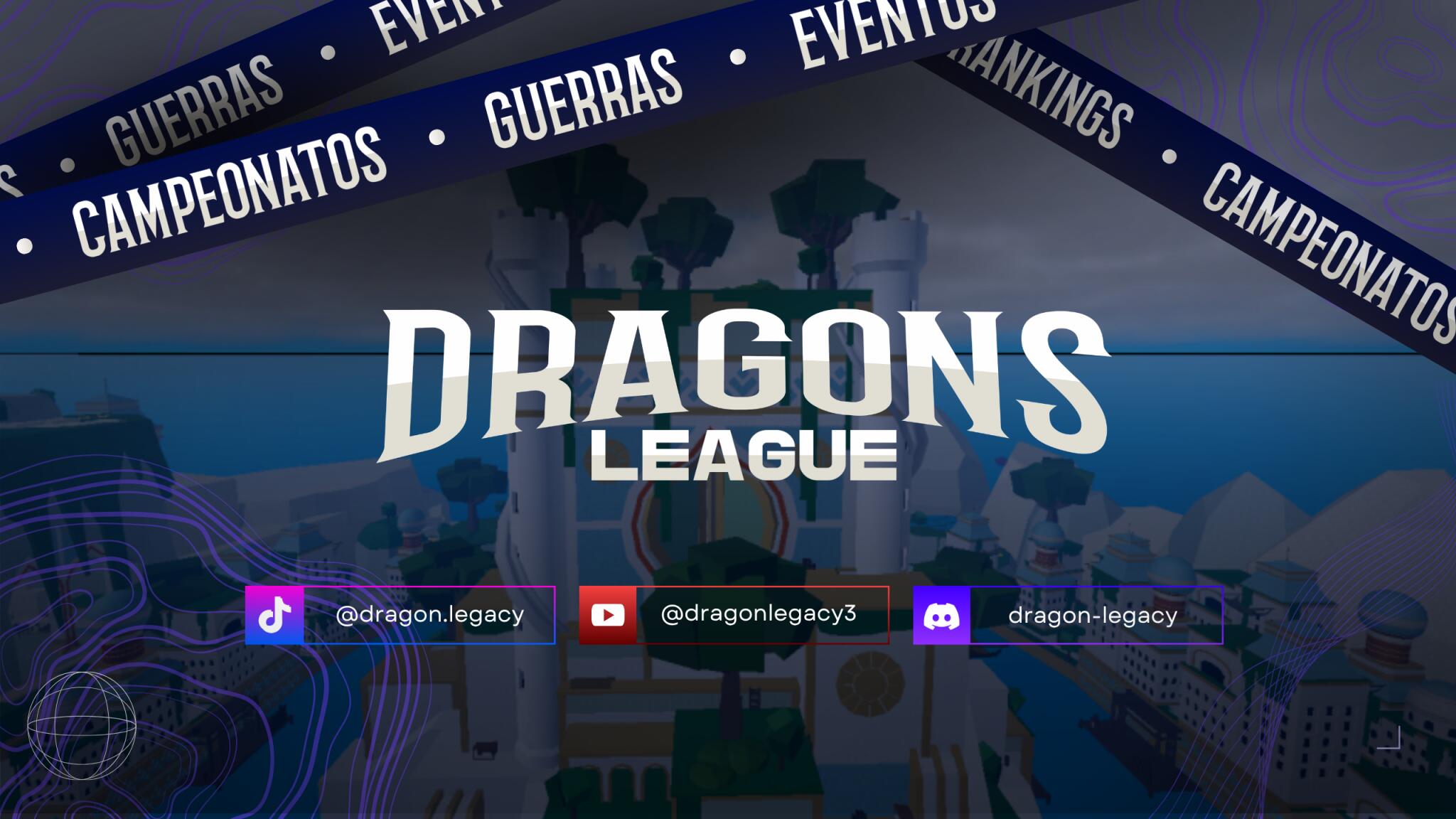 Discovery splash banner for 🌙|Dragons League Community🐉 Discord server