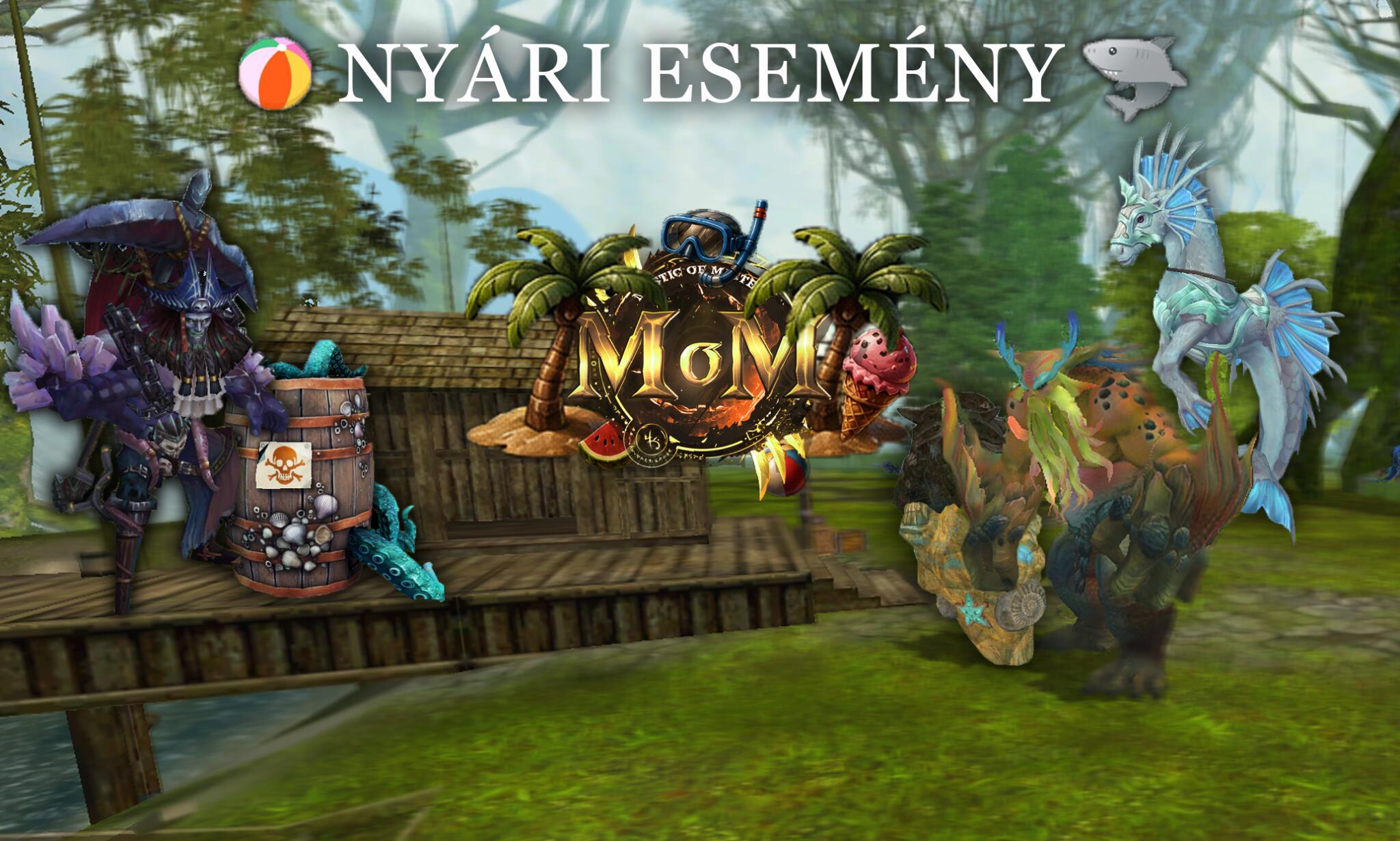 Discovery splash banner for Mystic of Masters Discord server