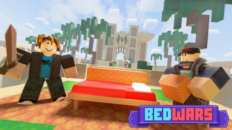 Discovery splash banner for Roblox BedWars Community Discord server