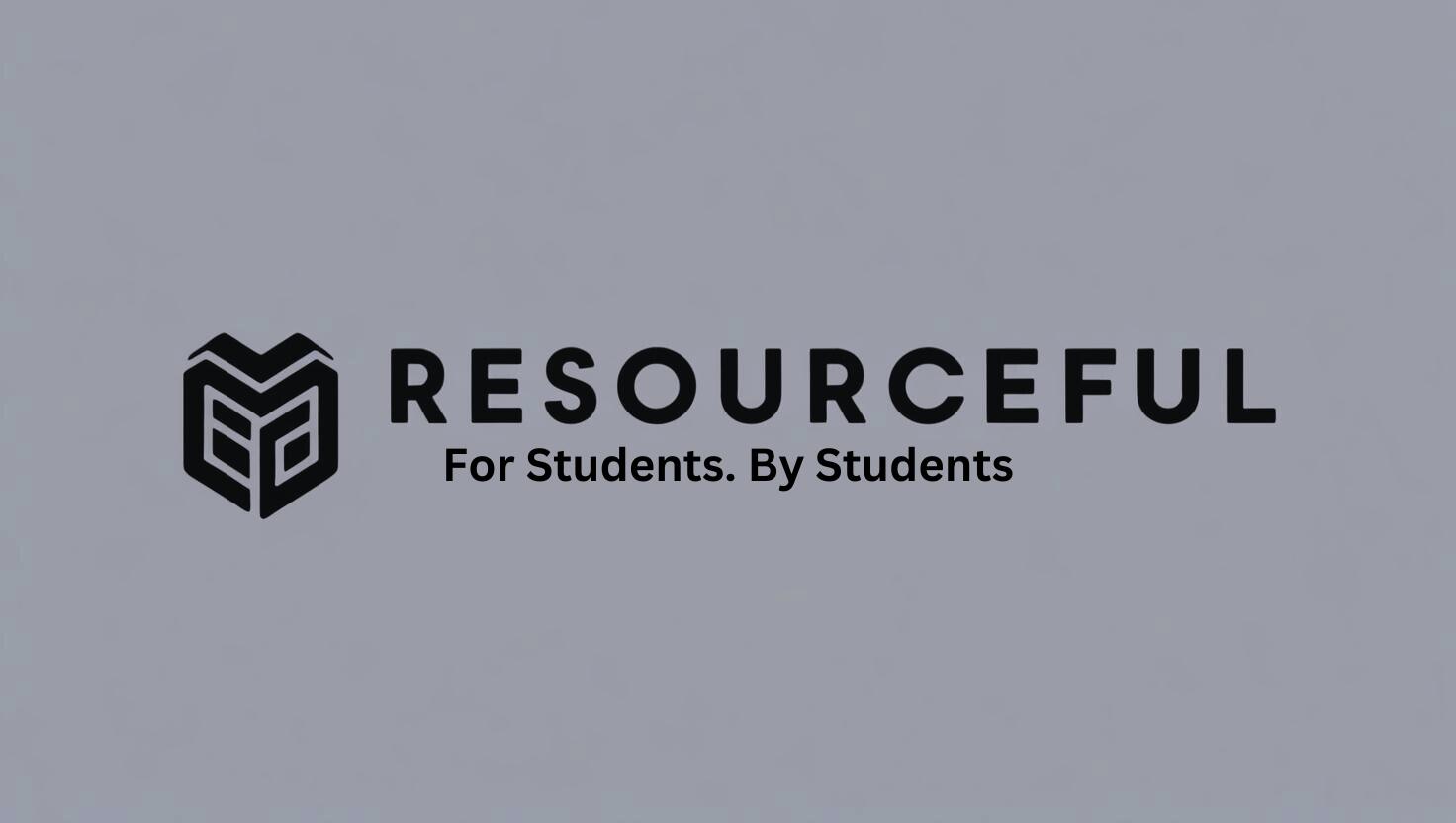 Discovery splash banner for Resourceful - For Students. By Students Discord server