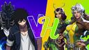 Discovery splash banner for Villains & Heroes Club Discord server
