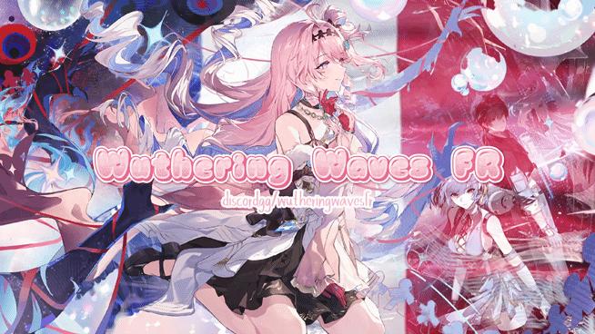 Discovery splash banner for Wuthering Waves FR Discord server