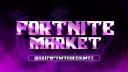 Discovery splash banner for Fortnite Market™ | OG Skins | V-Bucks Discord server