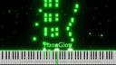 Discovery splash banner for PianoGlow Discord server
