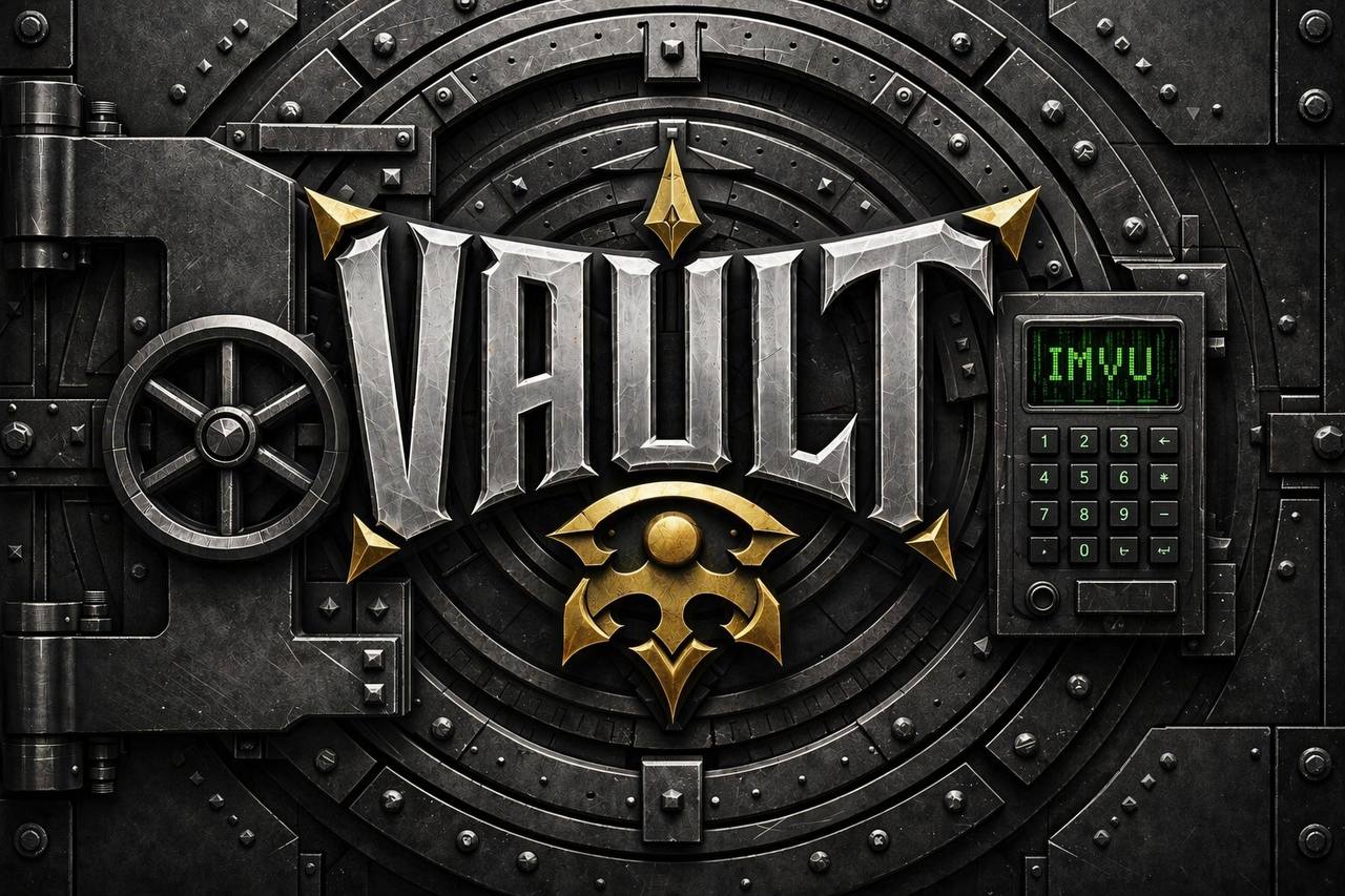 Discovery splash banner for Vault Discord server