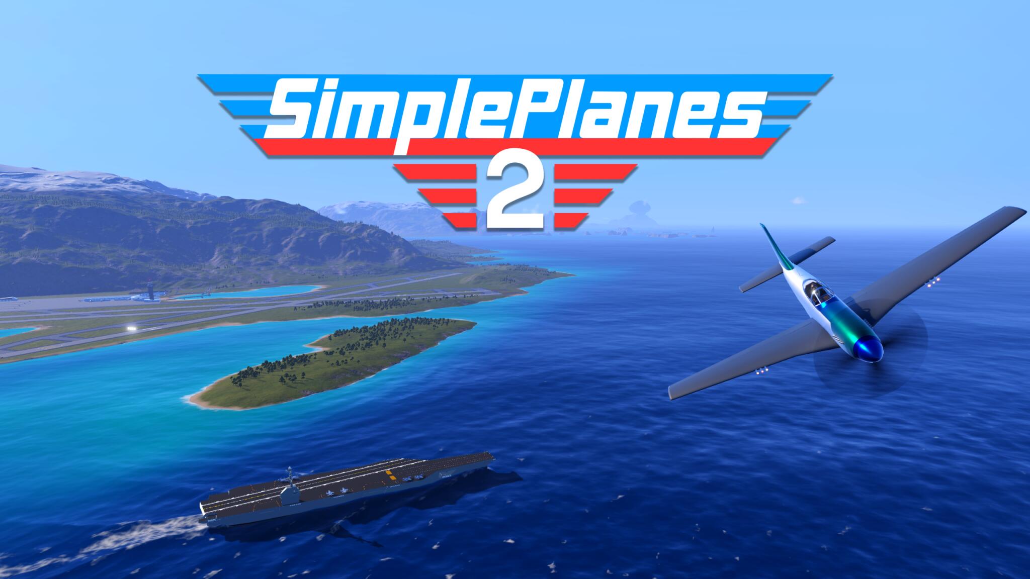 Discovery splash banner for SimplePlanes 2 - Official Discord server
