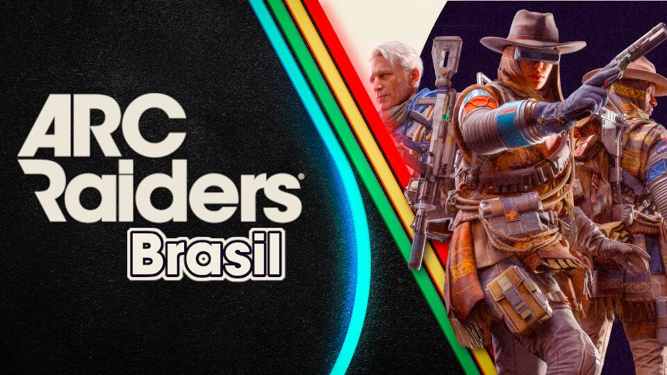 Discovery splash banner for ARC Raiders BRASIL Discord server