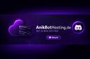 Discovery splash banner for FREE Bot-Hosting Anikbothosting.de Discord server
