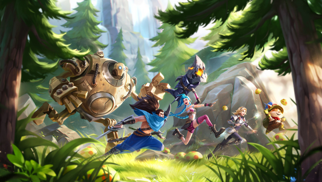 Discovery splash banner for Wild Rift LATAM Discord server
