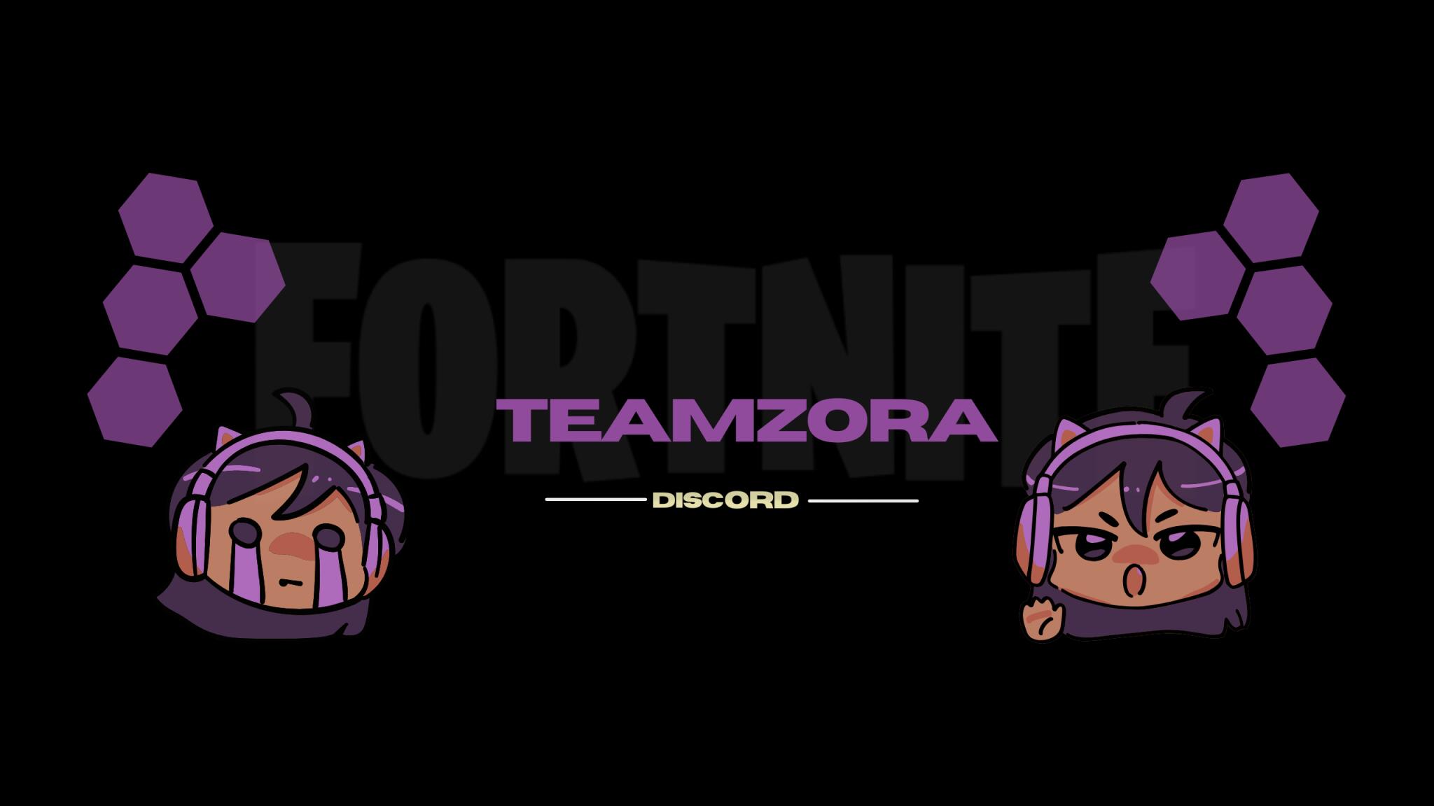 Discovery splash banner for TeamZora🎮 Discord server