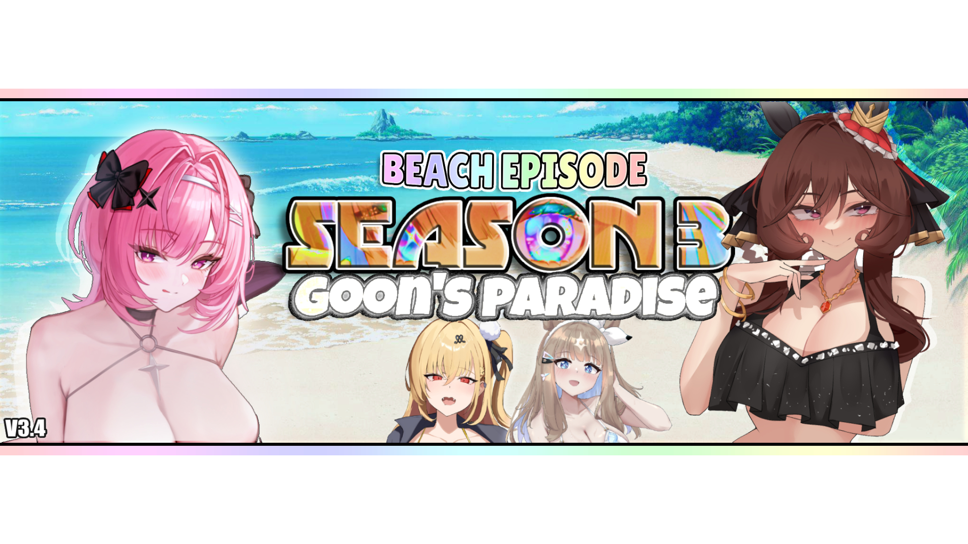 Discovery splash banner for Helado's Goon Paradise Discord server