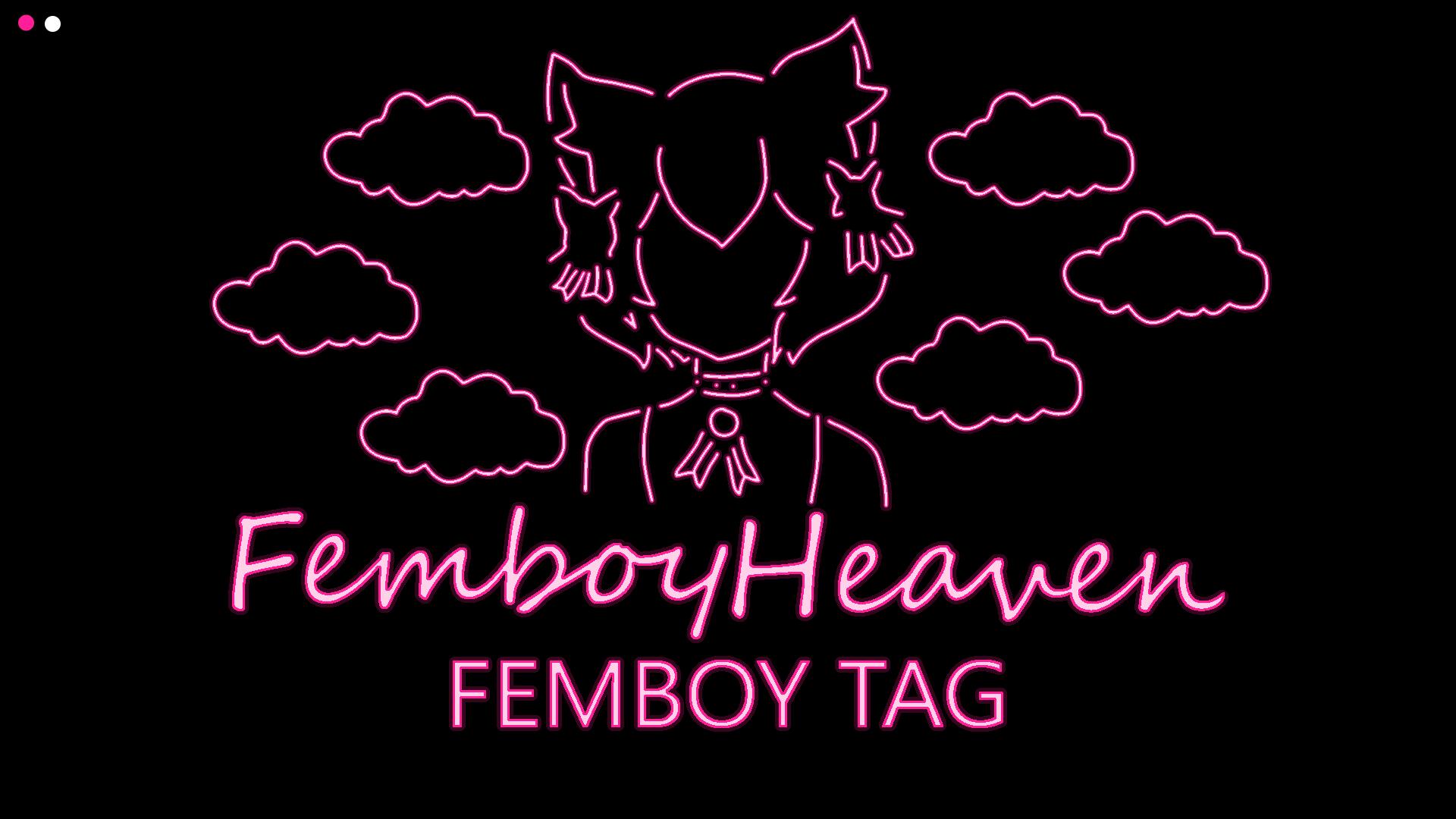 Discovery splash banner for 🔴 Femboy Heaven 🔴(Pink Femboy Tag) Discord server