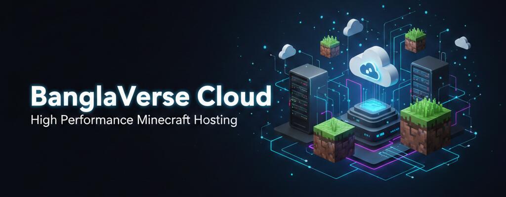Discovery splash banner for BanglaVerse Cloud Discord server