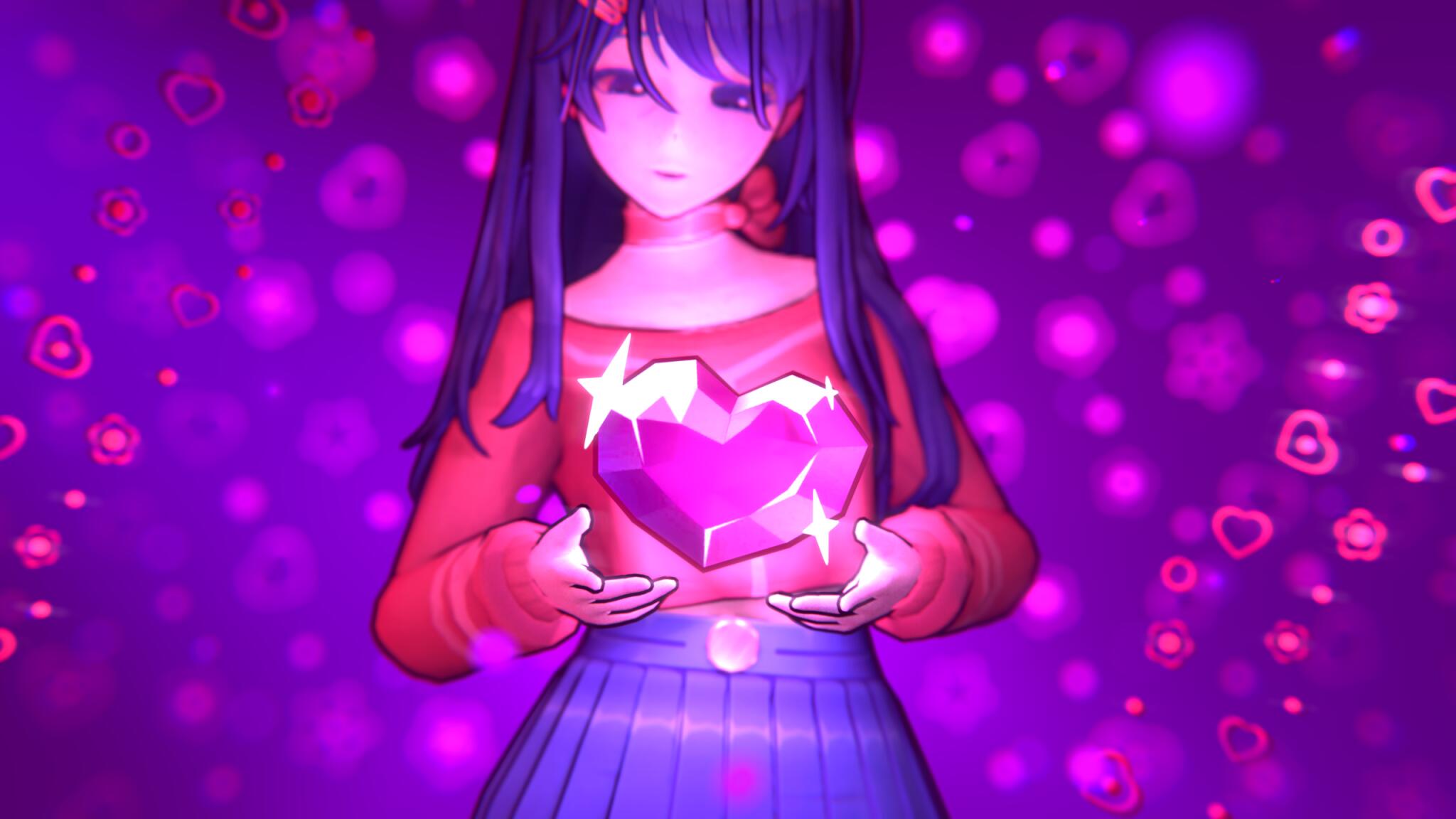 Discovery splash banner for Mita's Heart Discord server