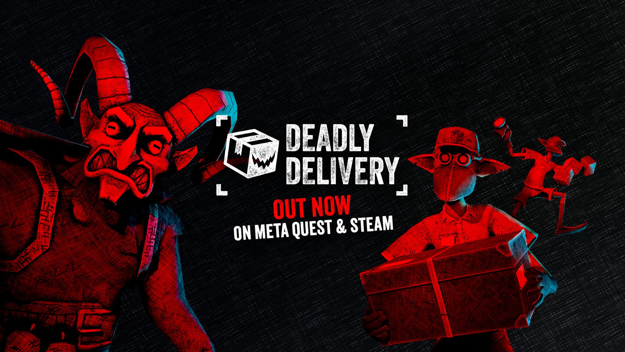 Discovery splash banner for Deadly Delivery VR Discord server