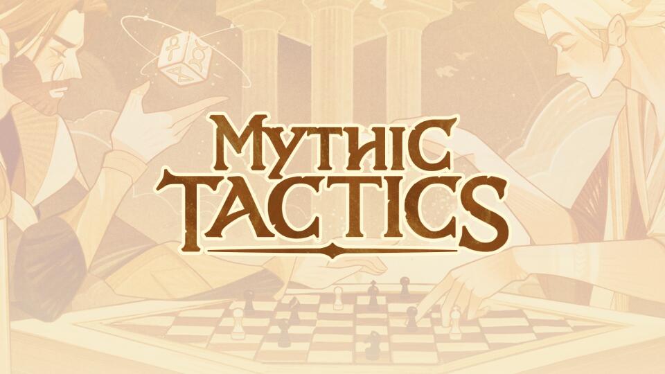 Discovery splash banner for Mythic Tactics Discord server