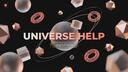 Discovery splash banner for Universe Help Discord server