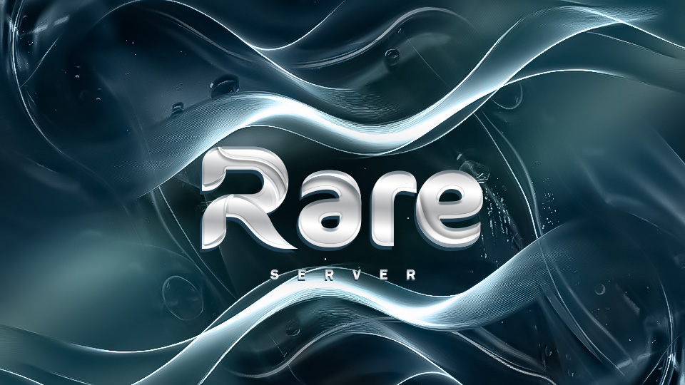 Discovery splash banner for Rare Discord server
