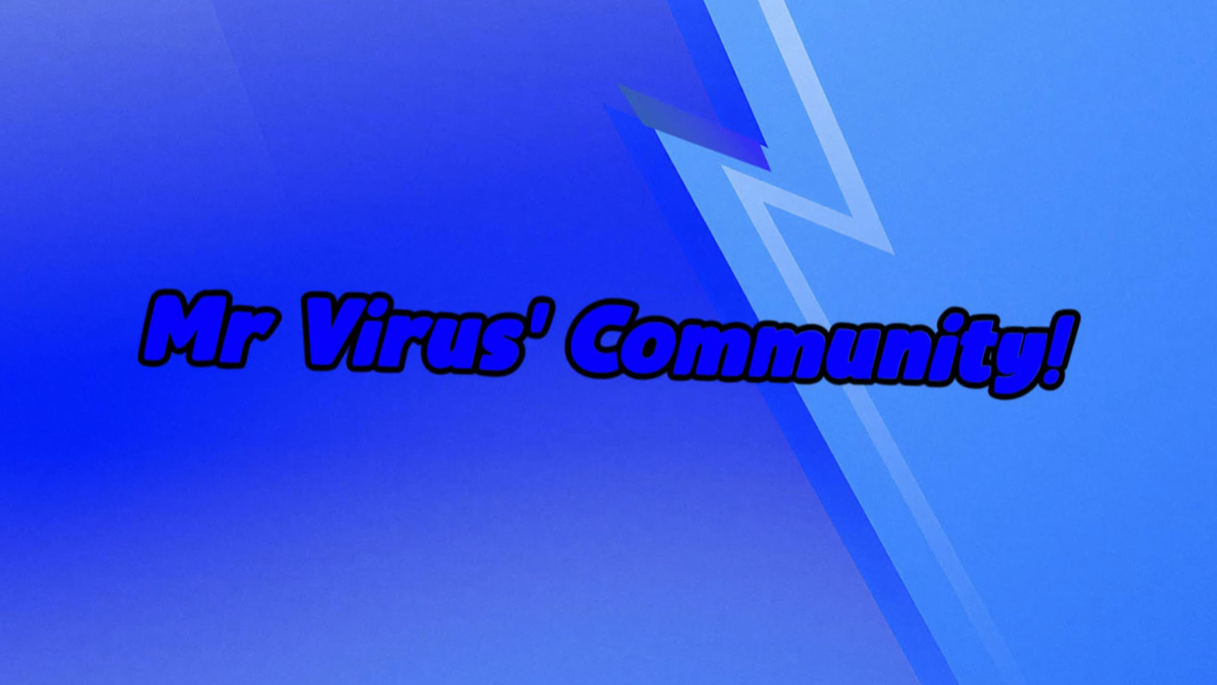 Discovery splash banner for Mr Virus’ Community Discord server