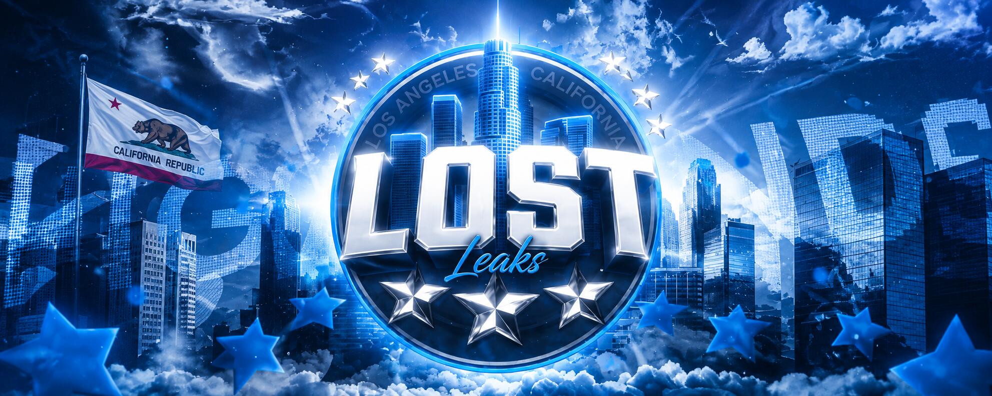 Discovery splash banner for Lost Leaks | 125$ GW LIVE Discord server