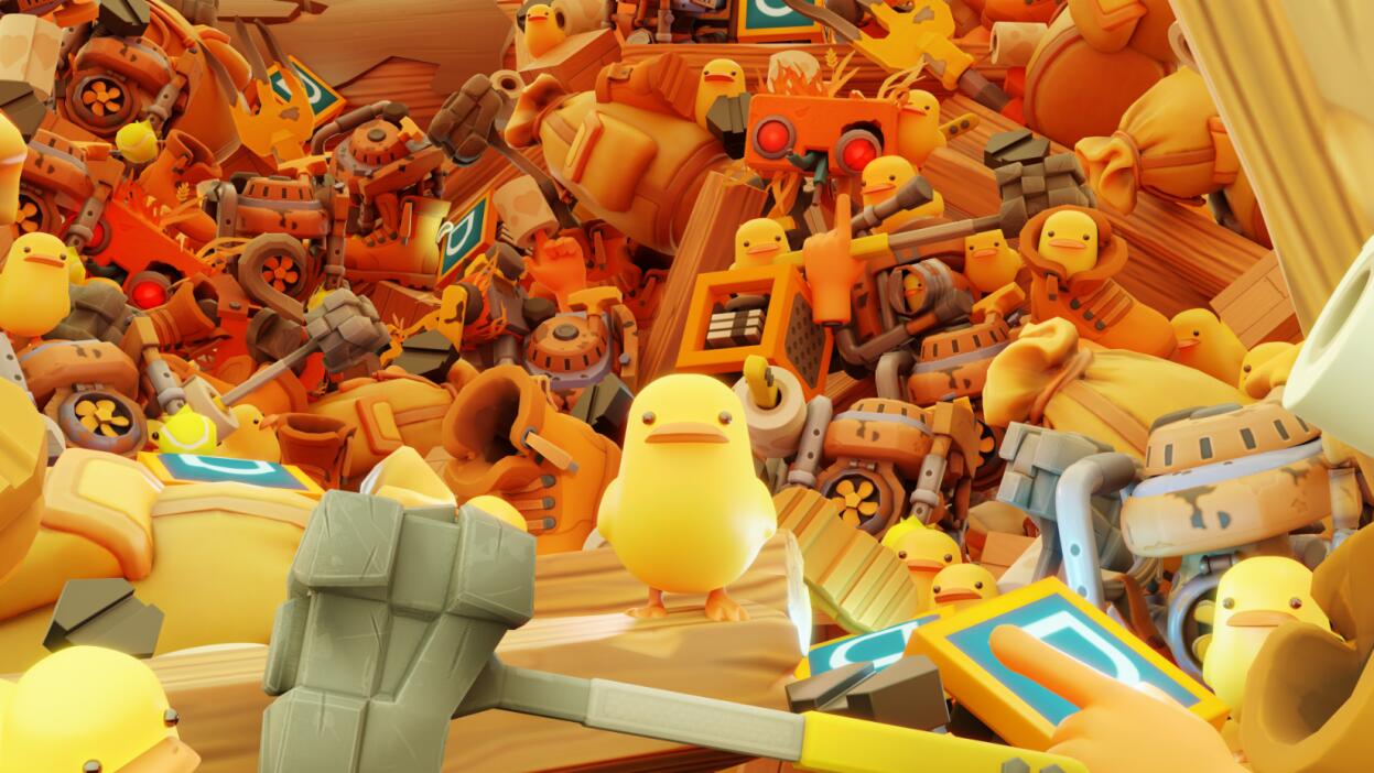 Discovery splash banner for /r/ScrapMechanic Discord server