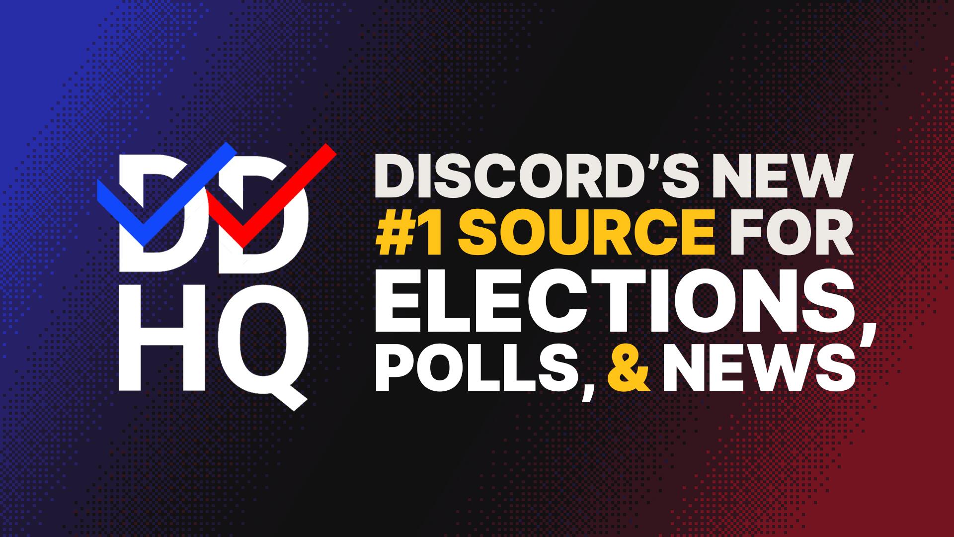 Discovery splash banner for Decision Desk HQ Discord server