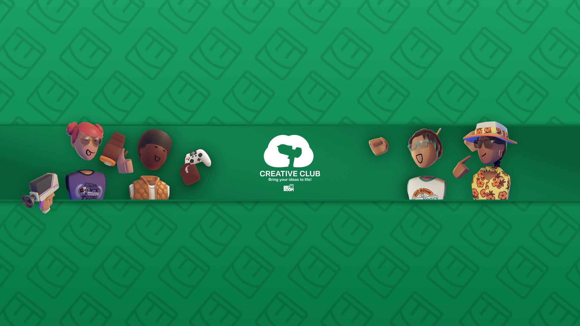 Discovery splash banner for Creative Club Discord server