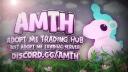 Discovery splash banner for Adopt Me Trading Hub  •  Roblox • MM2 • BladeBall Discord server