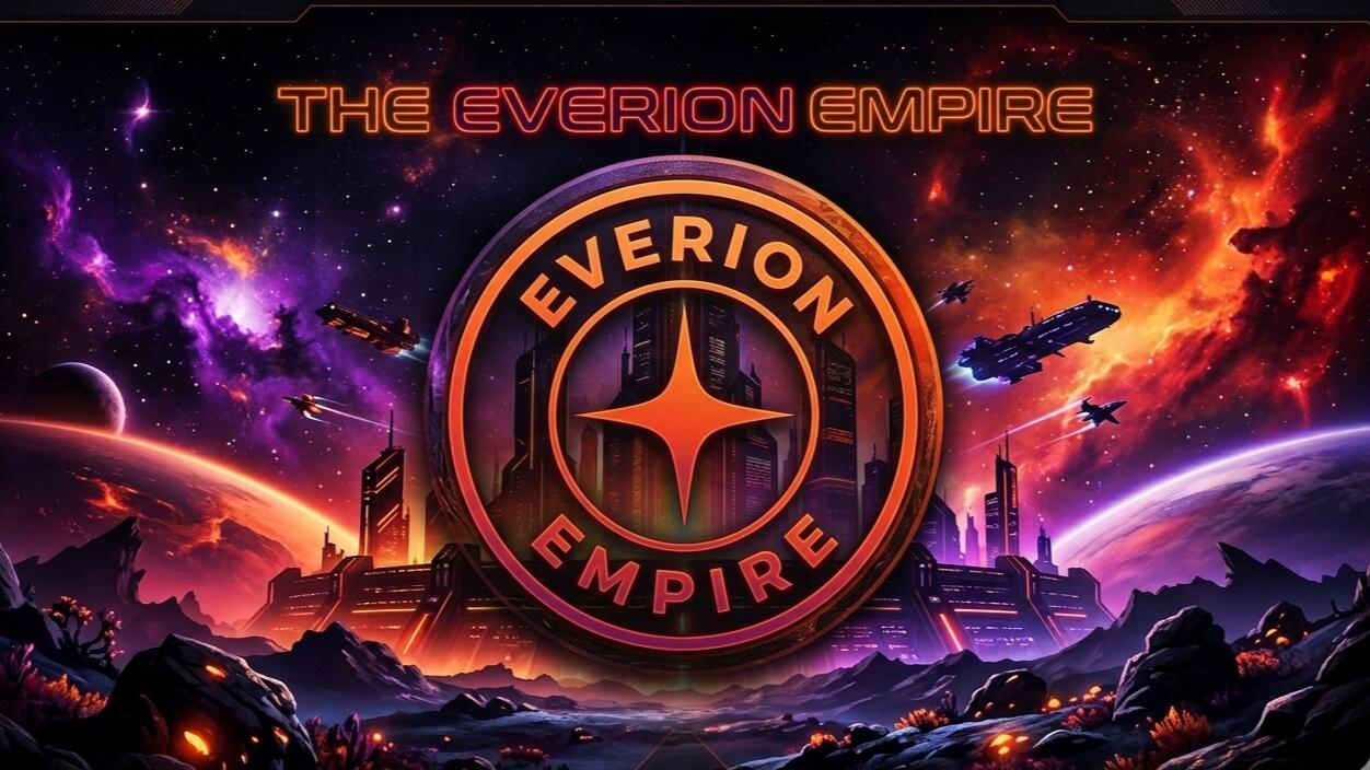 Discovery splash banner for Everion Empire Discord server