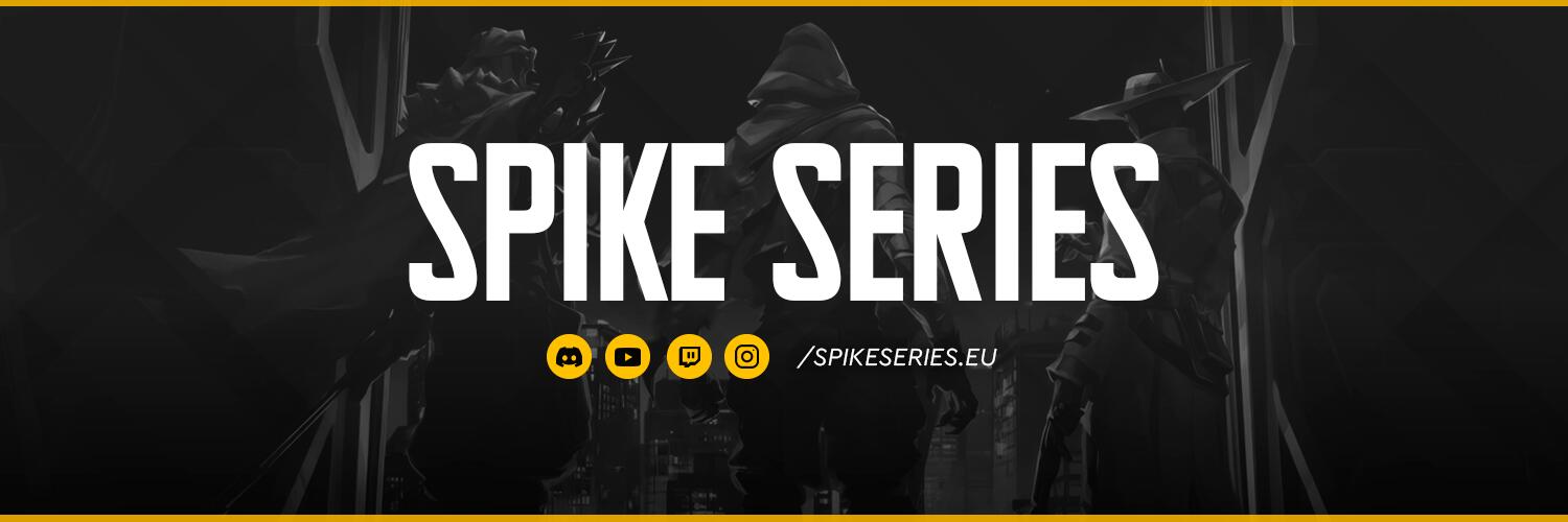 Discovery splash banner for Spike Series Discord server
