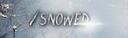 Discovery splash banner for ❄ /snowed · gws · active · vc Discord server