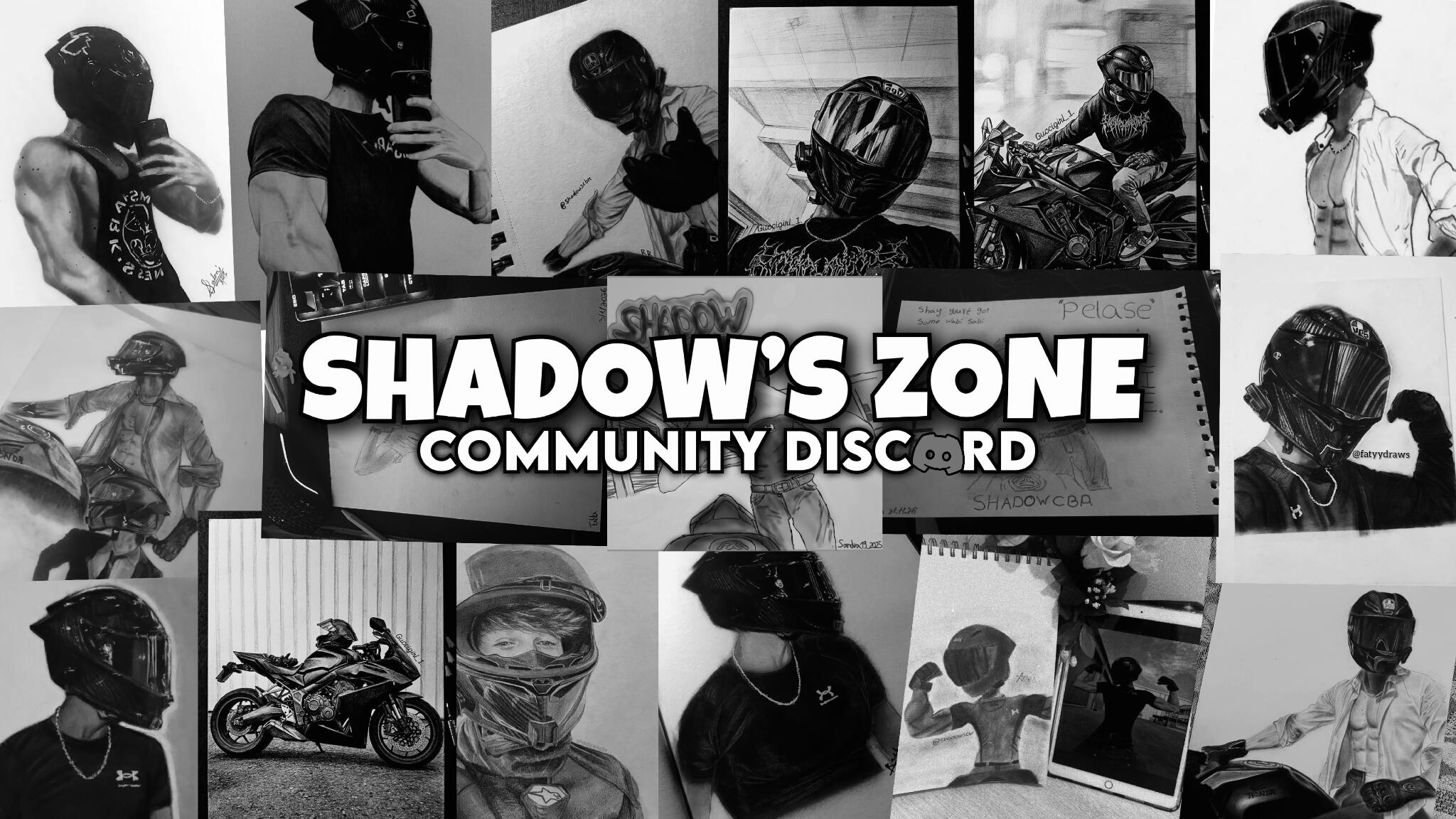 Discovery splash banner for SHADOW'S ZONE Discord server