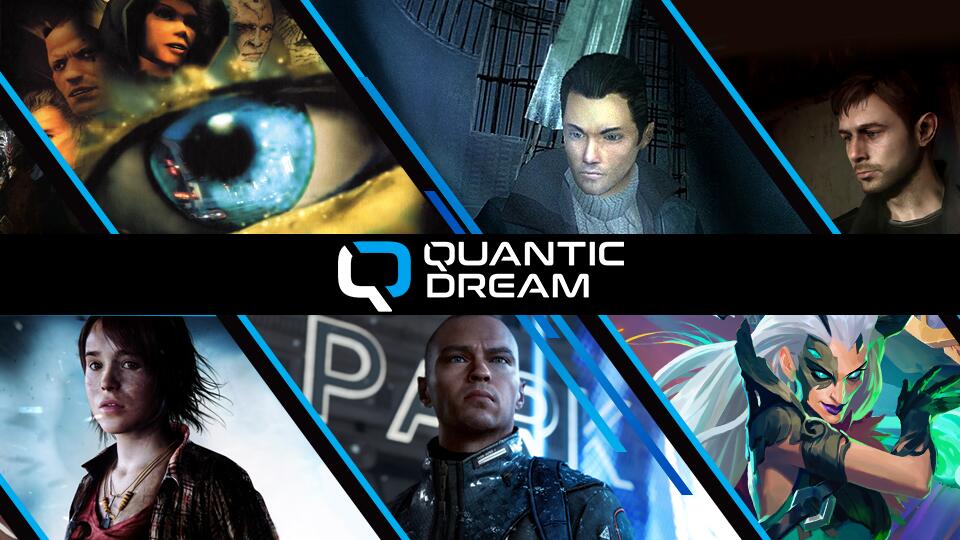 Discovery splash banner for Quantic Dream Games Discord server