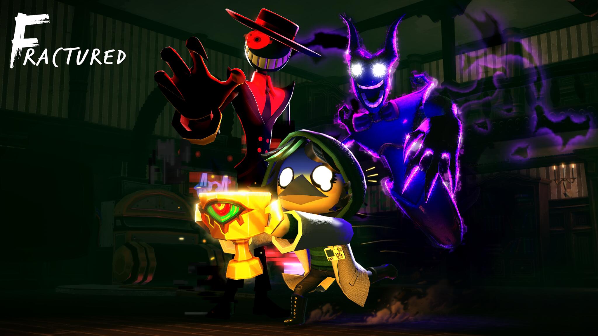 Discovery splash banner for FRACTURED: Community Discord server