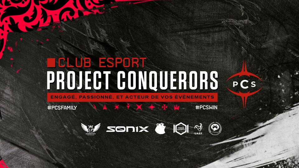 Discovery splash banner for Association Project Conquerors Discord server