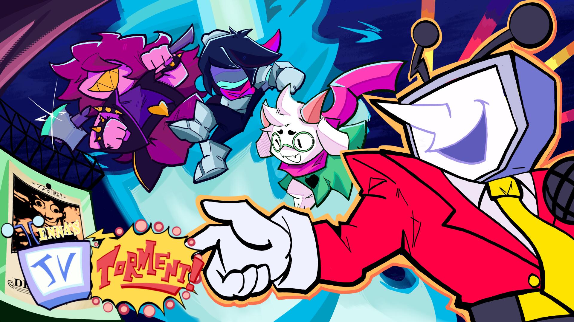 Discovery splash banner for TENNA: TV Torment Discord server