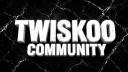 Discovery splash banner for Twiskoo Community Discord server